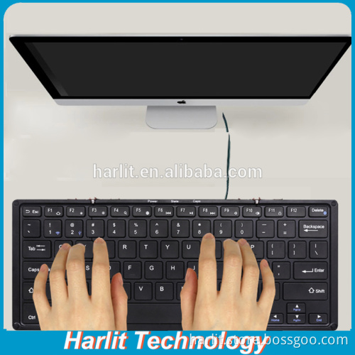 Full Size USB Wired Keyboard Build Bluetooth 3.0 Module For Tablet PC And Computer